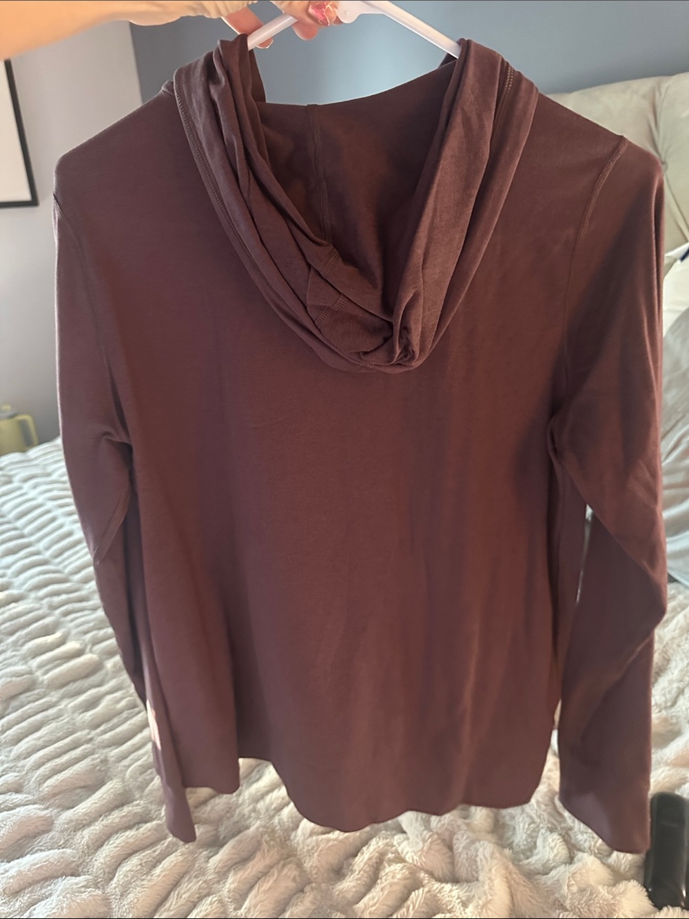 Women’s Vuori Halo Maroon Zip-Up Hoodie Jacket - NWOT medium - Picture 6 of 9